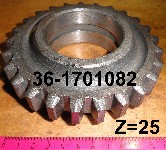 ШЕСТЕРНЯ 36-1701082 Z=25